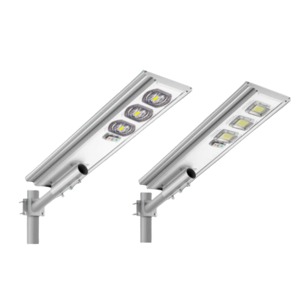 A300 aluminum solar street light with COB high lumen LEDs