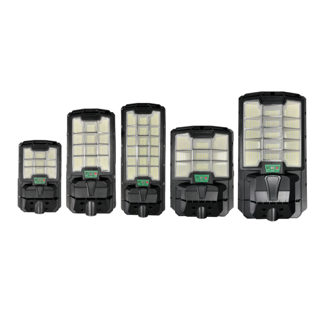 ABS Plastic Solar Street Light – Integrated LED Outdoor Lamp for Roads, Yards, Pathway