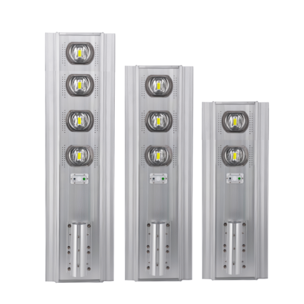 JDA Series All in One Solar Street Light with high brightness LED and durable aluminum housing